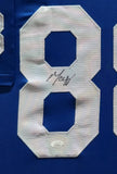 FRAMED INDIANAPOLIS COLTS MARVIN HARRISON SIGNED JERSEY JSA COA