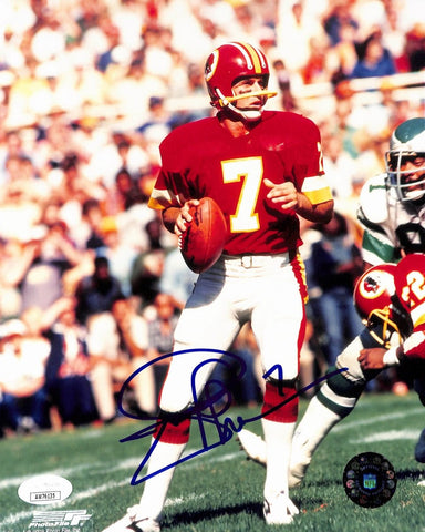Joe Theismann Signed/Autographed 8x10 Photo Washington Redskins JSA 200243