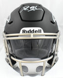 Deion Sanders Signed Atlanta Falcons Mid-Size SpeedFlex Helmet - Beckett W Holo