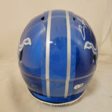 AIDAN HUTCHINSON SIGNED DETROIT LIONS F/S FLASH SPEED AUTHENTIC HELMET BECKETT