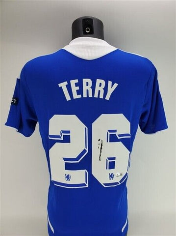 John Terry Signed Chelsea FC Adidas Climacool Soccer Jersey (Beckett) 1998-2018