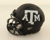 Isaiah Spiller Signed Texas A&M Aggies Matte Mini Helmet (Beckett) Raiders R.B.
