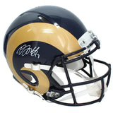 Davante Adams Autographed Los Angeles Rams 2000-16 Throwback Speed Authentic JSA