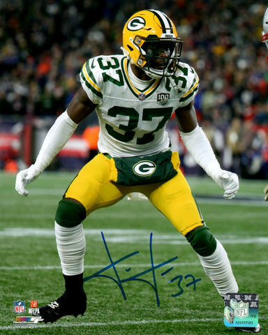 Packers Cornerback JOSH JACKSON Signed 8x10 Photo #4 AUTO - 2018 2nd Rnd Pick