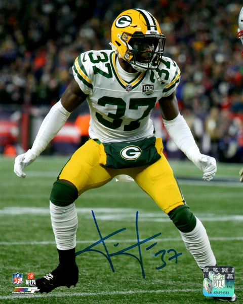 Packers Cornerback JOSH JACKSON Signed 8x10 Photo #4 AUTO - 2018 2nd Rnd Pick