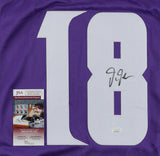 Justin Jefferson Signed Minnesota Vikings Jersey (JSA COA) 2020 1st Rnd Pck W.R.