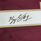 Framed Autographed/Signed Kelvin Benjamin 35x39 FSU Jersey Beckett BAS COA