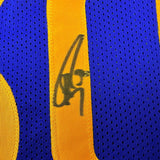 Autographed/Signed Stephen Steph Curry Golden State Blue Jersey JSA COA