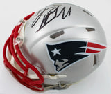 Matthew Judon Signed New England Patriots Mini Helmet (JSA COA) 3xPro Bowl LB