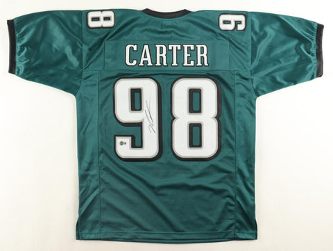 Jalen Carter Signed Philadelphia Eagles Jersey (Beckett) Ex-Georgia Bulldog