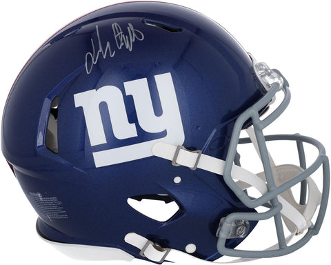 Jalin Hyatt New York Giants Autographed Riddell Speed Authentic Helmet