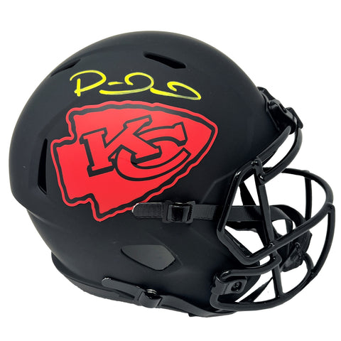 Patrick Mahomes Kansas City Chiefs Signed Eclipse Speed Replica Helmet BAS
