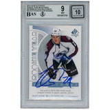 Nate Mackinnon Autographed 2017-18 SP Authentic Trading Card Beckett 53244