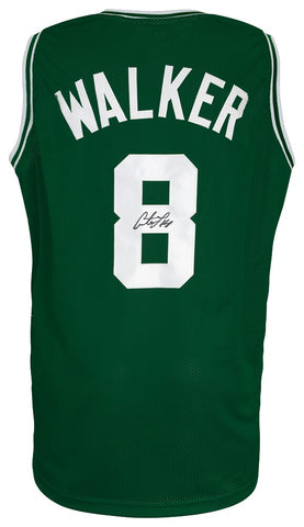 Antoine Walker (CELTICS) Signed Green Custom Jersey - (SCHWARTZ COA)