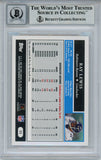 Ray Lewis Autographed 2005 Topps #11 Trading Card Beckett 10 Slab 35239