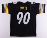 TJ WATT SIGNED AUTOGRAPHED CUSTOM PRO STYLE CUSTOM XL JERSEY BECKETT COA