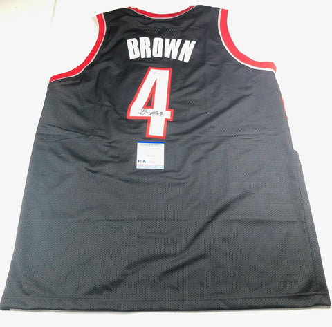 Greg Brown Signed Jersey PSA/DNA Portland Trail Blazers Autographed