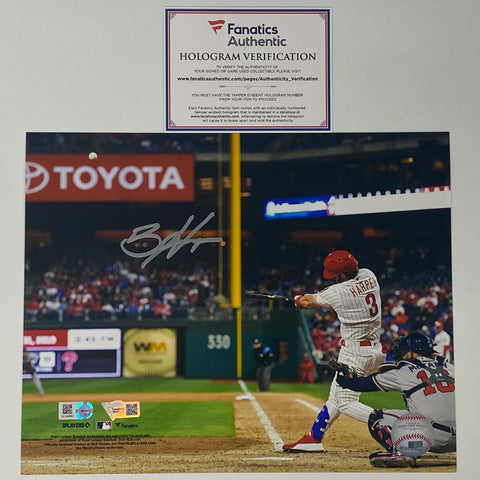 Autographed/Signed Bryce Harper Philadelphia Phillies 8x10 Photo Fanatics COA