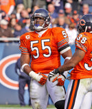 Lance Briggs Signed Chicago Bears Jersey (JSA COA) 7xPro Bowl (2005-2011) L.B.