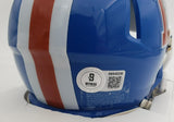 Ed McCaffrey Signed Denver Broncos Throwback Speed Mini Helmet (Beckett) W.R.