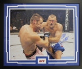 Chuck Liddell Autographed/Signed UFC Framed 16x20 Photo Beckett 38841