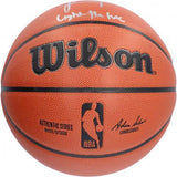 Jalen Green Houston Rockets Signed Wilson Basketball w/Light Fuse Insc