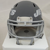 BREECE HALL SIGNED NEW YORK JETS SLATE SPEED MINI HELMET FANATICS HOLOGRAM