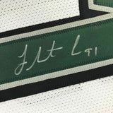 FRAMED Autographed/Signed FLETCHER COX 33x42 Philadelphia White Jersey JSA COA