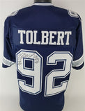 Tony Tolbert "3x SB Champs 92,93,95" Signed Dallas Cowboys Jersey (JSA COA)