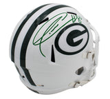Donald Driver Signed Green Bay Packers Speed Full Size Alt White NFL Helmet