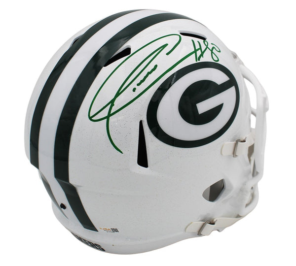 Donald Driver Signed Green Bay Packers Speed Full Size Alt White NFL Helmet