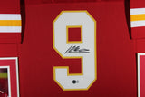 KENNETH WALKER (Chiefs red SKYLINE) Signed Autographed Framed Jersey Beckett