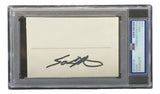 50 Cent Signed Autographed Slabbed Cut Signature PSA/DNA Hip Hop