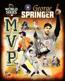 George Springer Signed Official 2017 Astros World Series Baseball (USA SM COA)