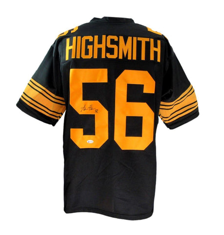 Alex Highsmith Signed Black Custom Football Jersey Steelers Beckett 186583