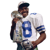 Michael "Playmaker" Irvin Signed Dallas Cowboys 35x43 Framed Jersey (Prova) WR