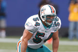 Zach Thomas Signed Dolphins Jersey (JSA) Miami 7xPro Bowl Middle Linebacker