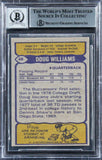 Doug Williams SB XXII MVP Signed 1979 Topps #48 Rookie Card Auto 10! BAS Slabbed