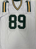 Packers JAMES JONES Signed Custom Replica Green Jersey AUTO w/ XLV Champs - JSA