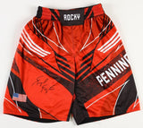 Raquel Pennington Signed "Rocky" Fight Shorts (Beckett) UFC Womens Bantamweight