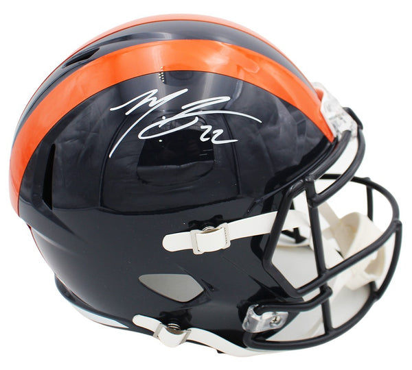 Matt Forte Signed Chicago Bears Speed Full Size Tribute NFL Helmet