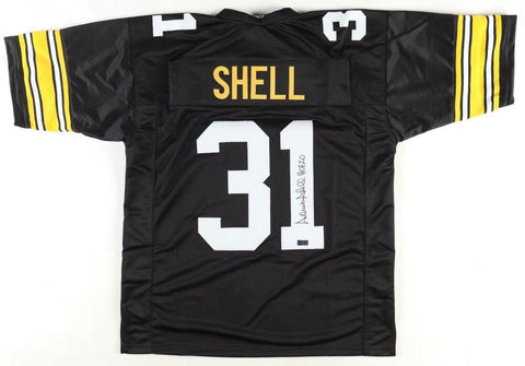 Donnie Shell Signed Pittsburgh Steelers Jersey Inscribed "HOF 2020" (TSE) Def Bk