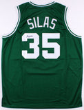 Paul Silas Signed Boston Celtics Jersey (JSA COA) 3xNBA Champ / Power Forward