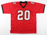 Ronde Barber Signed Tampa Bay Buccaneers Jersey (Radtke COA) 5xPro Bowl Def Back