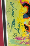 Willie Mays Autographed 8x10 Art Print Inscribed "To Sam" -- Framed | PSA COA