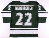Nino Niederreiter Signed Wild Jersey (JSA Hologram) Playing career 2009-present