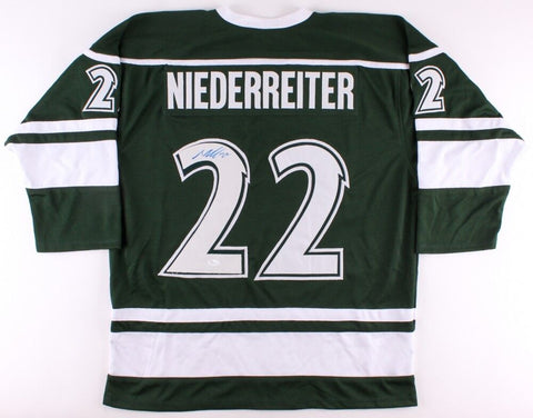 Nino Niederreiter Signed Wild Jersey (JSA Hologram) Playing career 2009-present