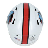 Howie Long Autographed Raiders HOF Logo Mid-Size Speedflex MIDI Helmet Beckett
