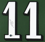 A J Brown Signed Philadelphia Eagles 35x43 Framed Jersey (Beckett) All Pro WR