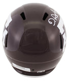 Texas A&M De'Von Achane Signed Full Size Speed Rep Helmet BAS Witnessed